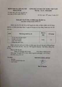 Mời Chào Giá Cung Cấp Dịch Vụ Sửa Chữa Và Hiệu Chuẩn Ttb Y Tế 2 Z3003126981511 3D9Da6C5D05019Fd08E686858079Ee38 1