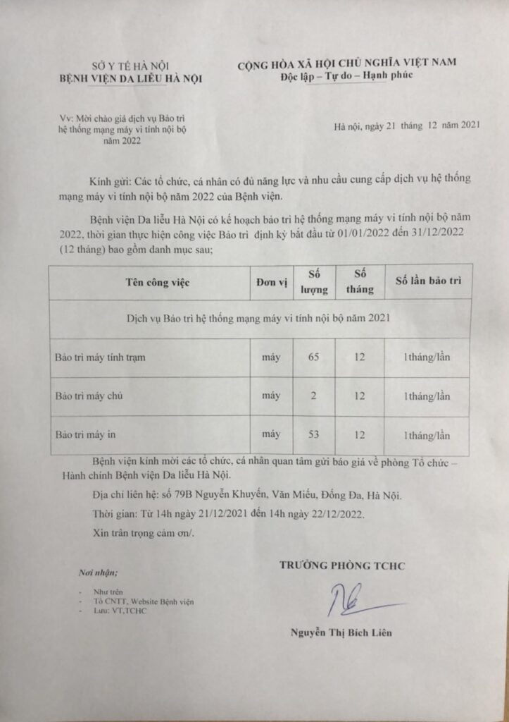 Mời Chào Giá Dịch Vụ Bảo Trì Hệ Thống Mạng Máy Vi Tính Nội Bộ Năm 2022 3 Z3067487202095 C2B4Fb8661D9Cd9B25895Bae7Da6D9F1 1