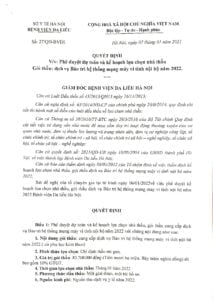 Phê Duyệt Dự Toán Và Kế Hoạch Lựa Chọn Nhà Thầu Gói Thầu: Dịch Vụ Bảo Trì Hệ Thống Mạng Máy Vi Tính Nội Bộ Năm 2022 3 1A 1