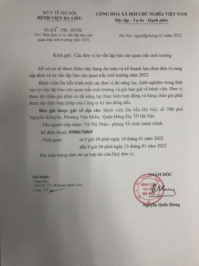 Mời Đơn Vị Tư Vấn Lập Báo Cáo Quan Trắc Môi Trường Năm 2022 3 Z3095919161006 A6F8C98Fc7E7444394366688E2D70Fce 1