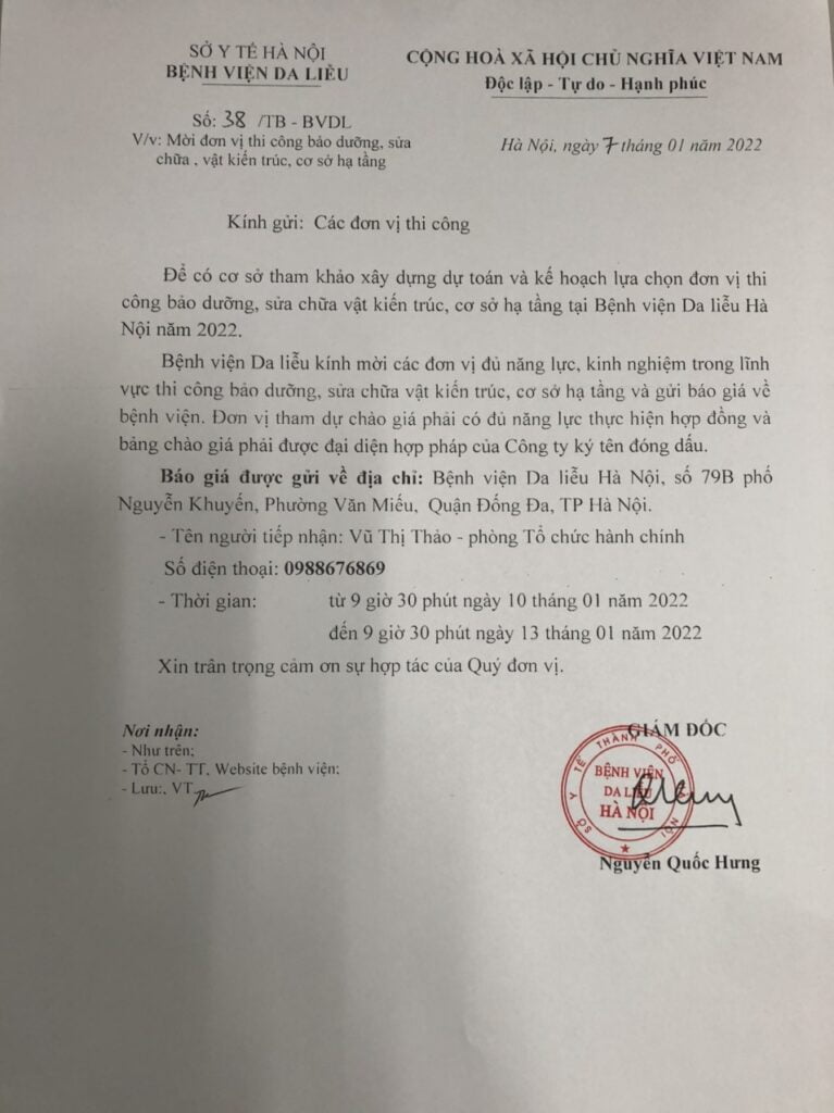 Mời Đơn Vị Thi Công Bảo Dưỡng, Sửa Chữa, Vật Kiến Trúc, Cơ Sở Hạ Tầng 3 Z3095963920812 Cda4De719A38Cb8Dc8E85C509Ad24D2D 1
