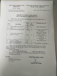 Mời Chào Giá Cung Cấp Dịch Vụ Hiệu Chuẩn, Thử Nghiệm Thiết Bị Y Tế 3 Z3137275617798 F71D74F6A77C04186D66Fb42A62Adcf7 1