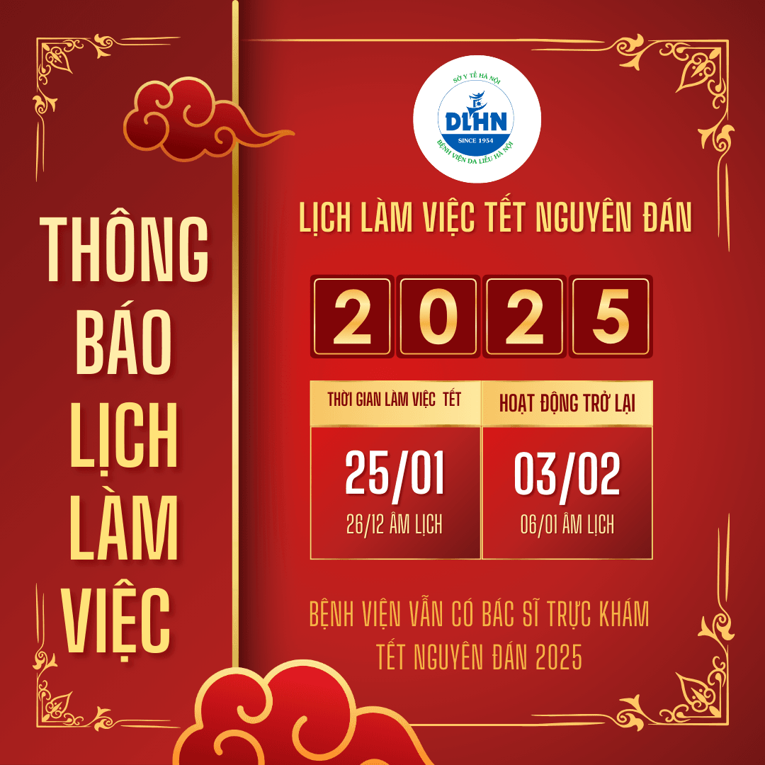 THÔNG TIN GIỜ LÀM VIỆC CỦA PHÒNG KHÁM TAI MŨI HỌNG DỊP TẾT NĂM 2026